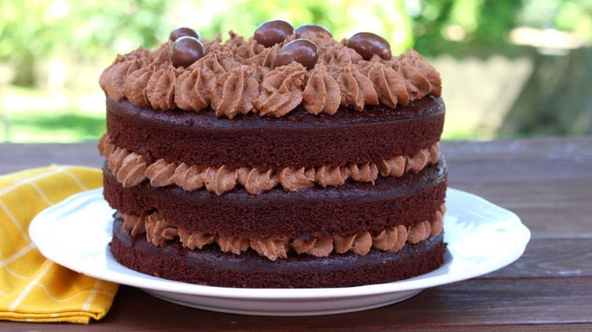 imagen de pastel de chocolate